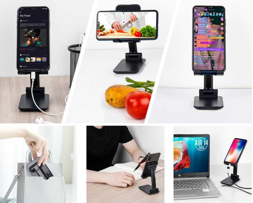 Nessiworld Katlanabilir Masaüstü Telefon Tutucu Stand CM-157