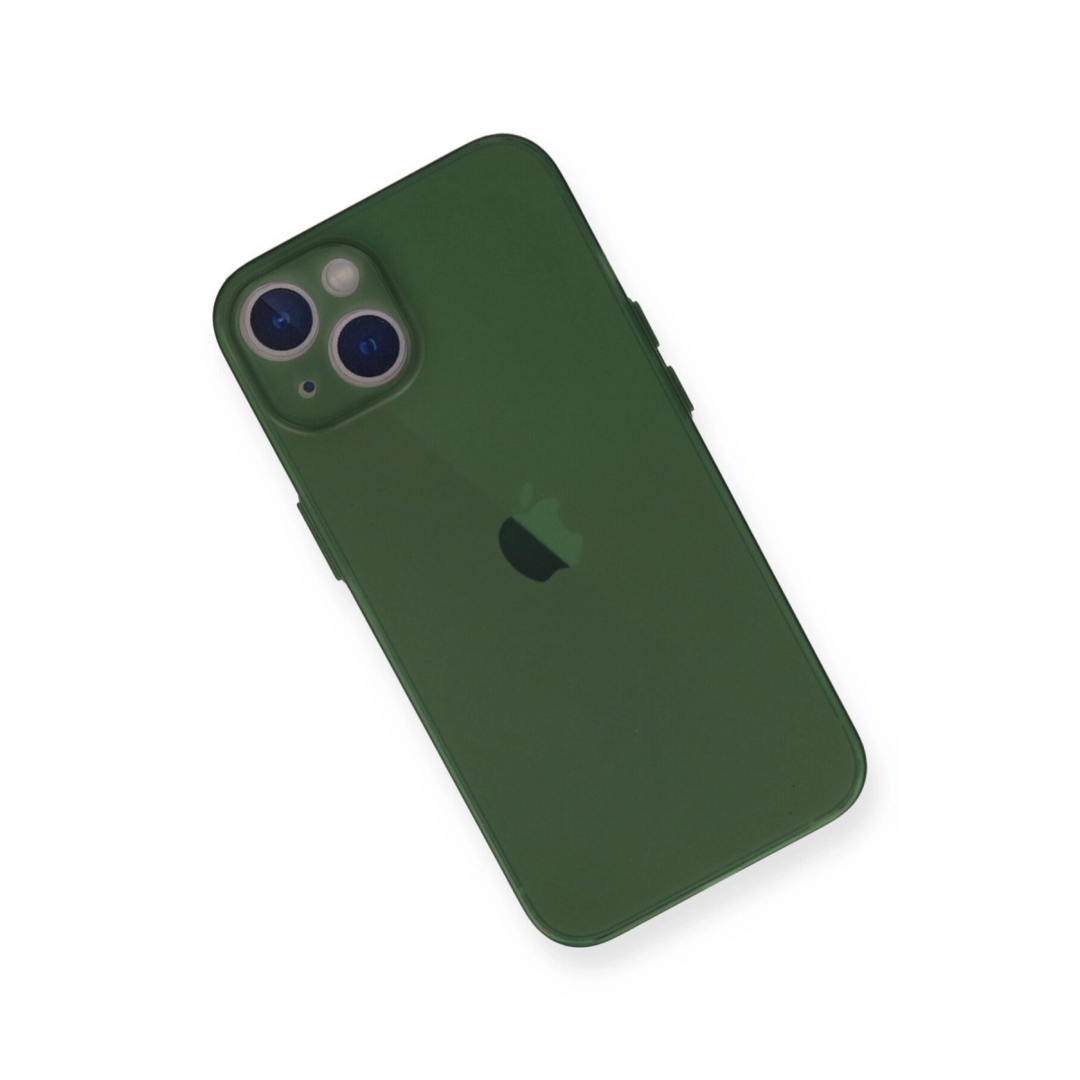 Apple İphone 14 Plus Kılıf Pp Ultra İnce Kapak - Yeşil