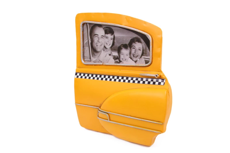 Dekoratif Metal Çerçeve Araba Kapısı Temalı