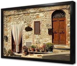 Kapı Çerçeveli Cam Tablo 30x40 cm CA07223