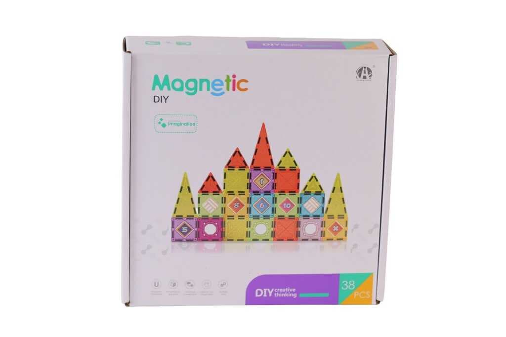 Nessiworld CH1308 MAGNETİC TİLES 38 PARÇA