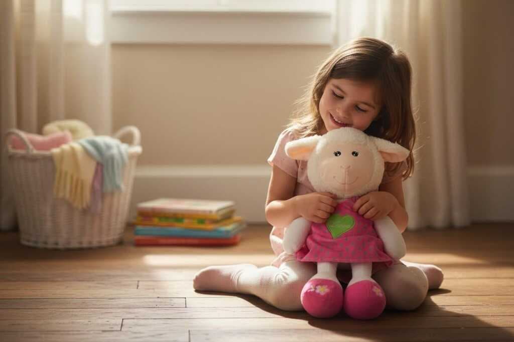 PL5016 40 CM ELBİSELİ KUZU