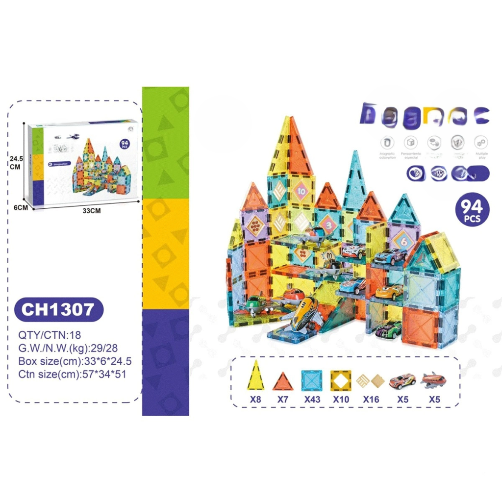 5.5CM Blok 94 Parça