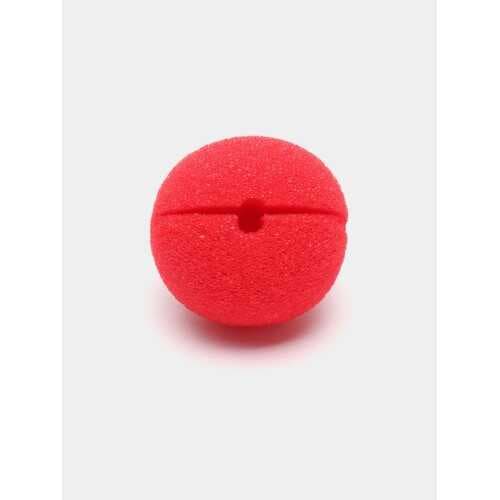 Kırmızı Renk Sünger Palyaço Burnu