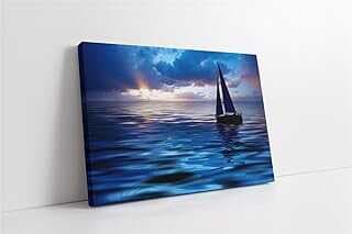 Tablosa Saki Deizde Yelkeli Kavas Tablo 80x120 cm KA01275