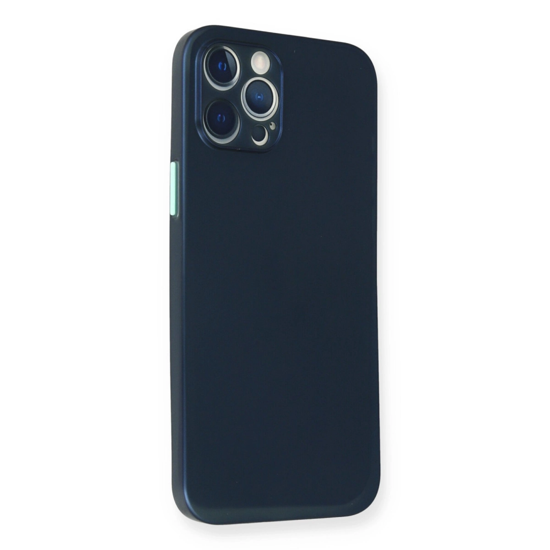 Apple İphone 12 Pro Kılıf Pp Ultra İnce Kapak - Mavi