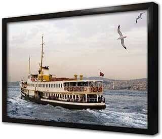 Vapur Çerçeveli Cam Tablo 20x30 cm CA16087