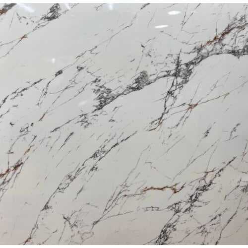 Beyaz Mermer Desenli Yapışkanlı Folyo Kaplama Kağıdı