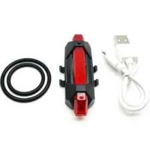 Çok Fonksiyonlu Şarjlı Bisiklet Arka Stop Lambası