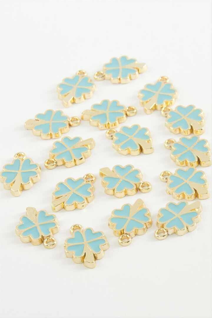 Yonca Tek Kulplu Mineli Bileklik ve Kolye Ucu Aparatı 1 Adet