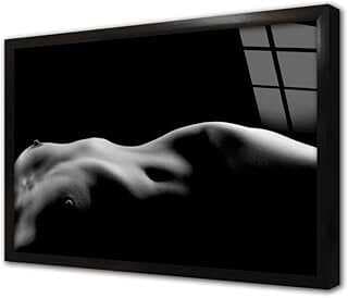 Saatsal ü Çerçeveli Cam Tablo 50x70 cm CA22001