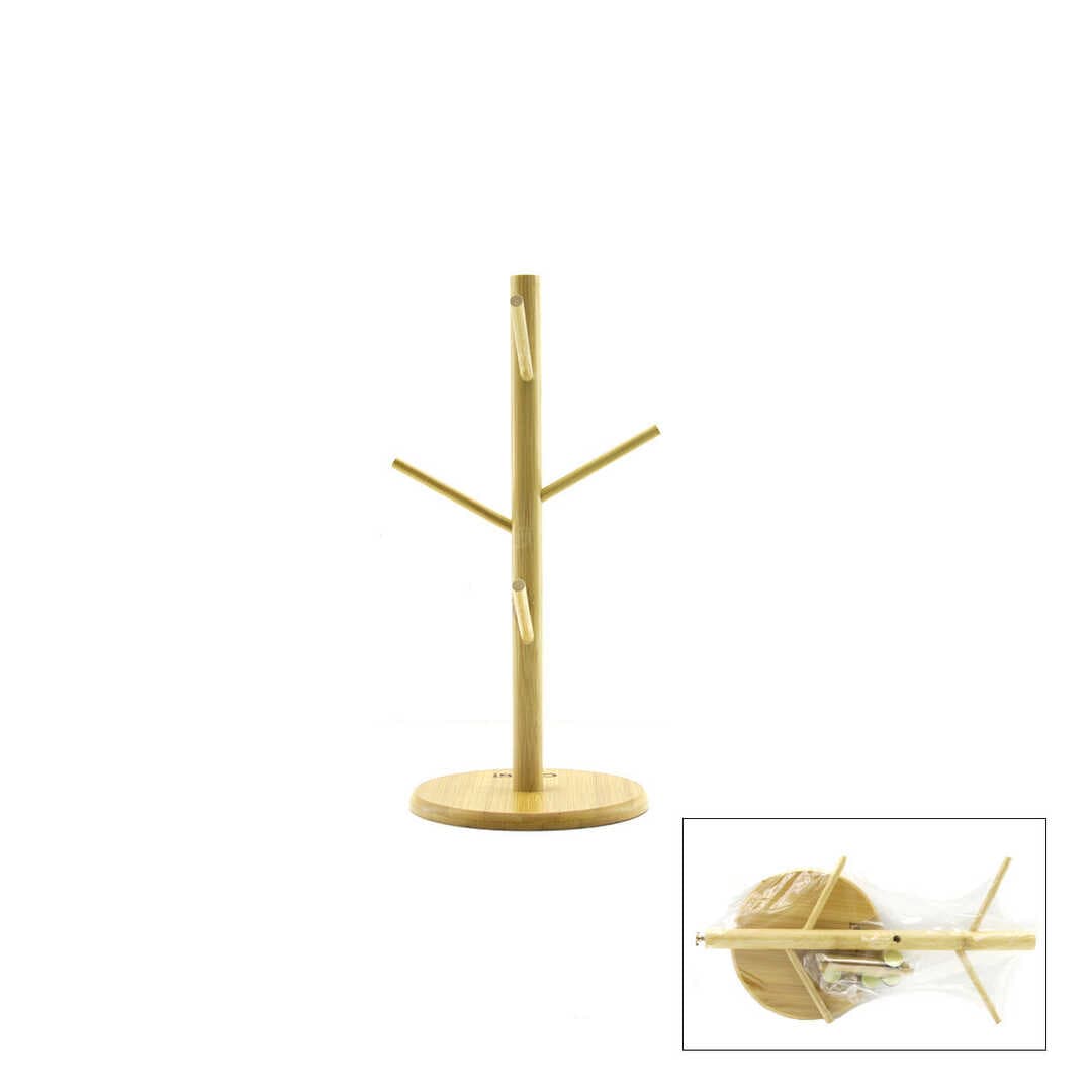 MİX ALTLIK =YUVARLAK - KARE BARDAK - FİNCAN ASACAK BAMBU - AHŞAP 35CM (5430)