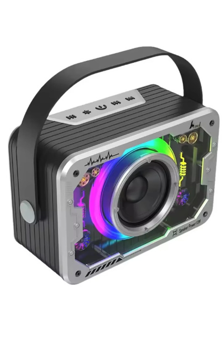 Vtn-82 Taşınabilir Kablosuz Işıklı Bluetooth Hoparlör Ses Değiştirme Özellikli