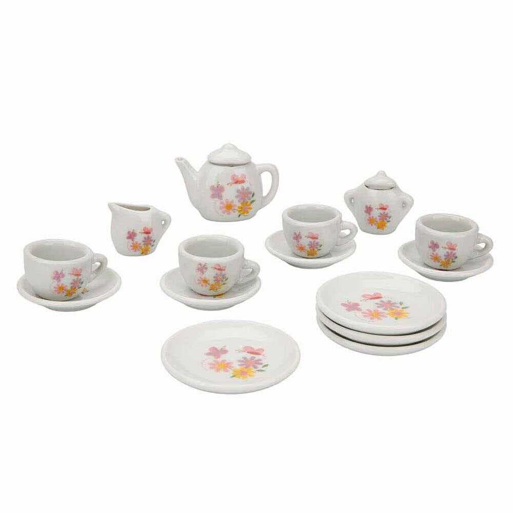 Porselen Çay Takımı 17 Parça 1 adet