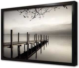 Sessisliği Rei Çerçeveli Cam Tablo 60x90 cm CA20908