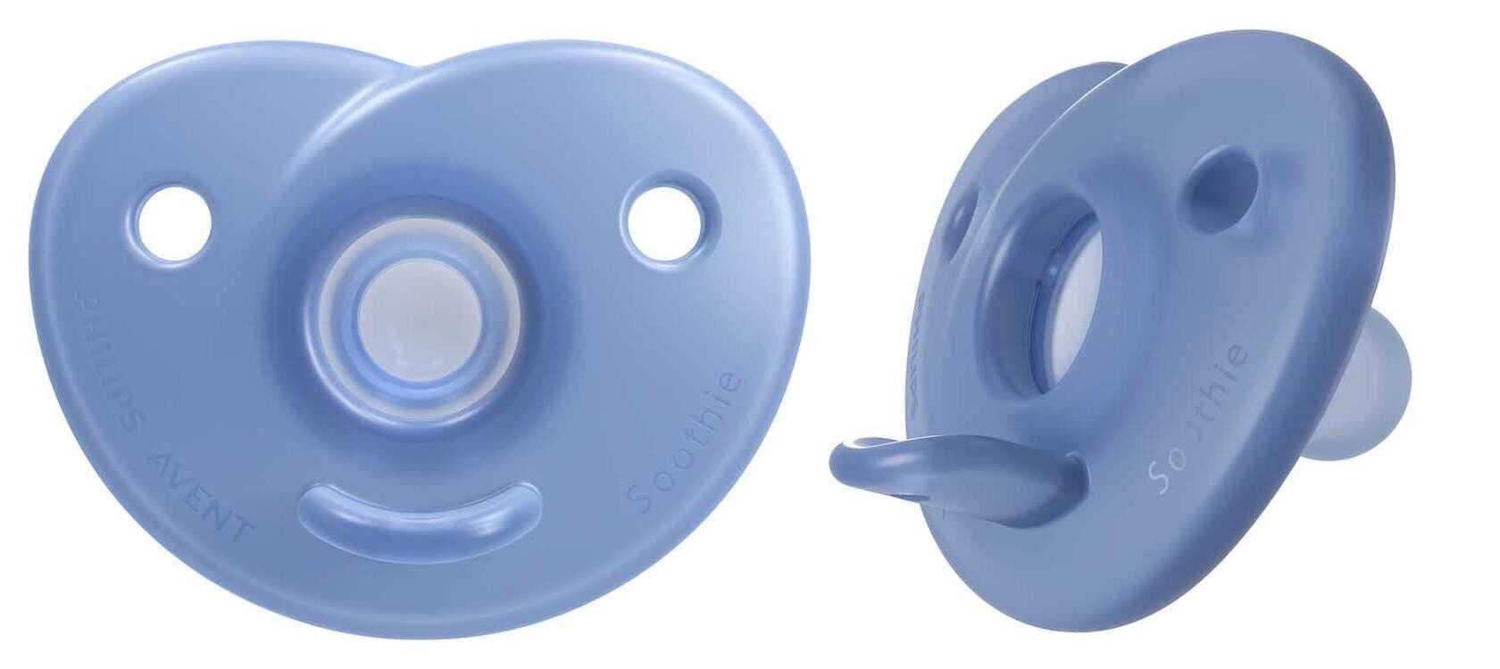 Philips Avent Soothie Ortodontik Saklama Kutulu 2li Emzik 0-6 Ay - Erkek