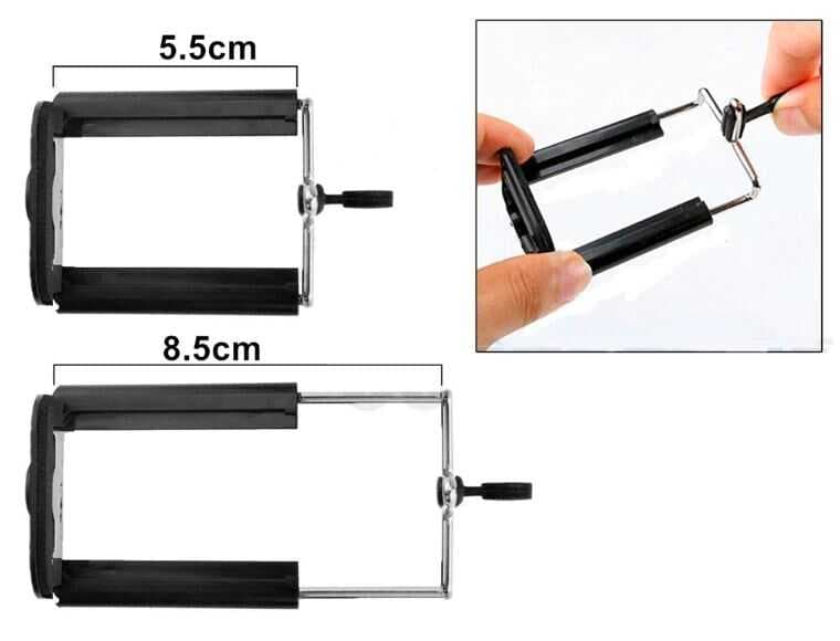 Nessiworld Telefon Tutucu Aparat Tripod Bağlantısı