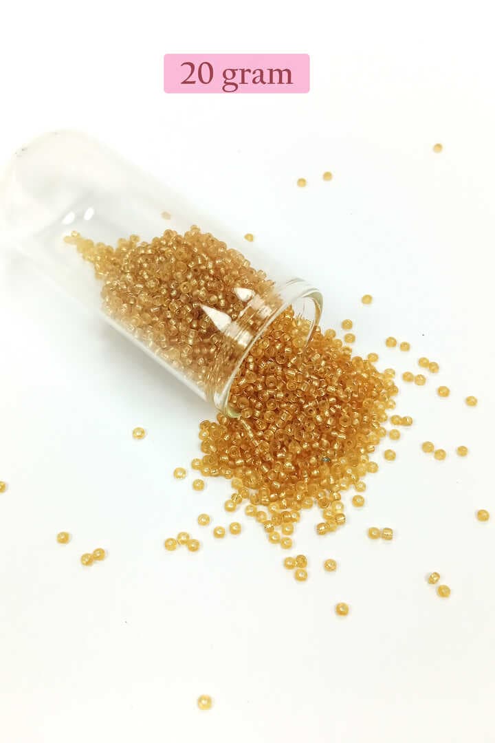 Dökme Cam Kum Boncuk (11/0) 2 mm - 4 Renk - Toplam 80 Gram -  BNC405