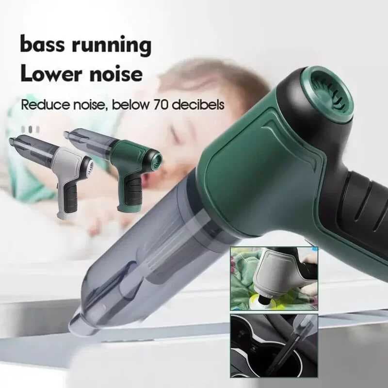 Şarj Edilebilir El Tipi Çok Fonksiyonlu Araç ve Ev Süpürgesi JB-107 (5430)