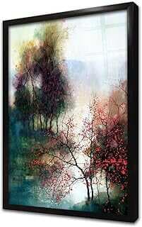 Flu Sobahar Çerçeveli Cam Tablo 30x40 cm CA20870