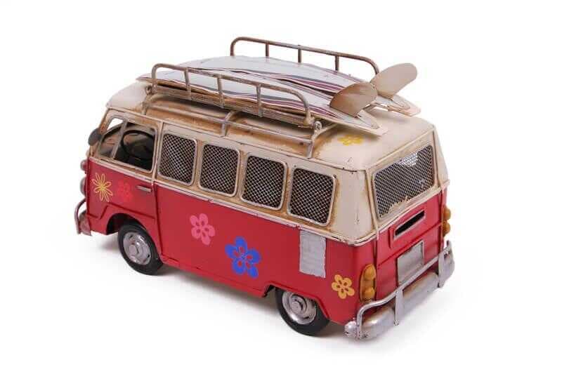 Dekoratif Metal Minibüs Çerçeveli Biblo Kumbaralı (477477)