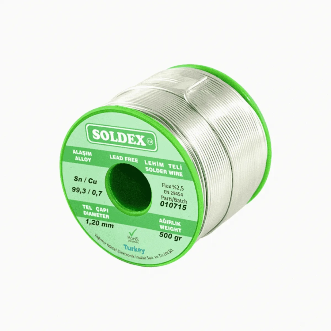 Scn100 Gümüşsüz Özel Alaşım Lehim Teli 500 Gr - 1.2 Mm