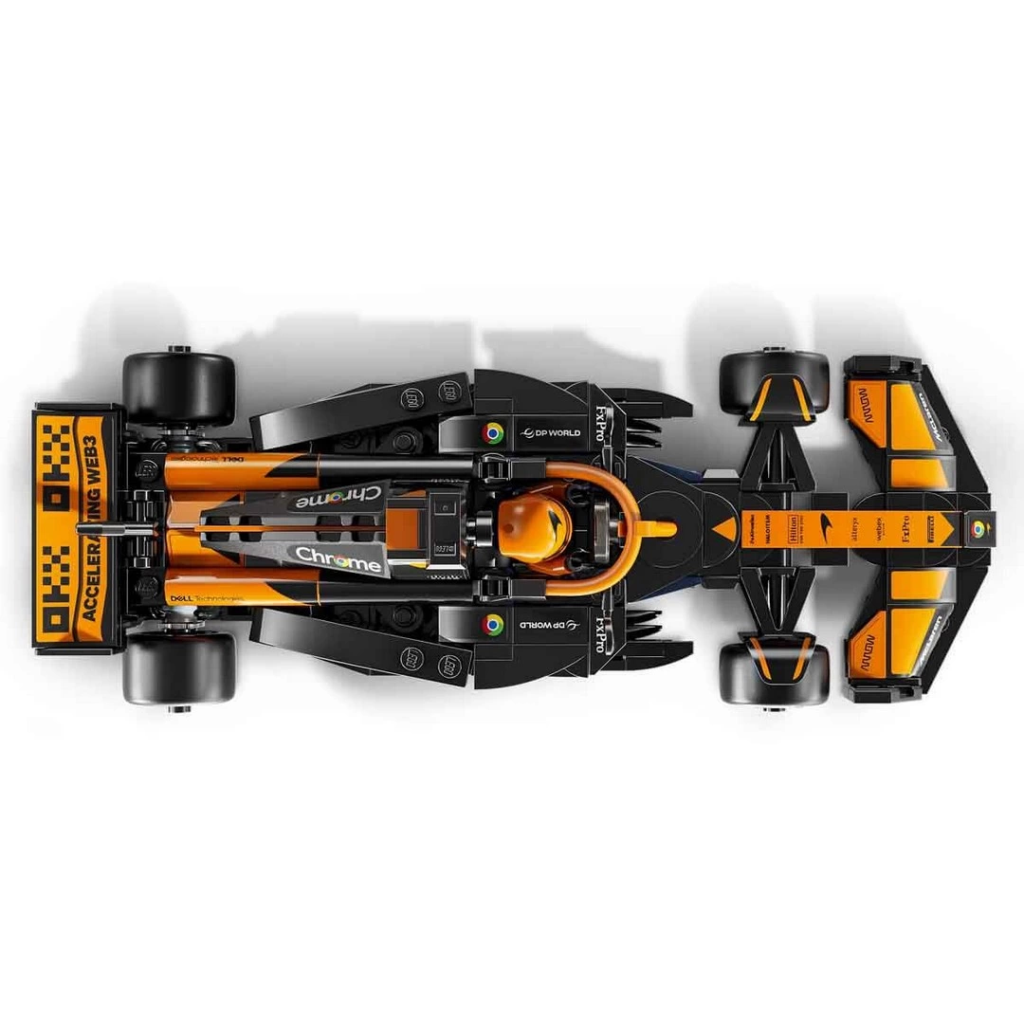 Nessiworld LEGO Speed Champions McLaren F1 Team MCL38 Yarış Arabası