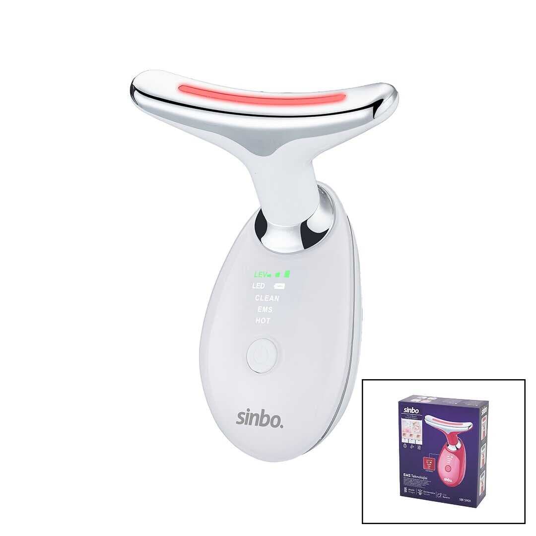 Sinbo Yüz ve Boyun Bölgesi Sıkılaştırıcı Cihaz - 3 Farklı Mod - 600 mAh