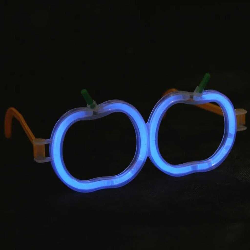 Nessiworld   Glow Stick Elma Gözlük - Glow Partisi Gözlüğü - Glow Stick Gözlük 12 Adet