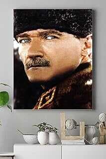 (15020) Mustafa Kemal Atatürk Kavas Tablo 30 x 40
