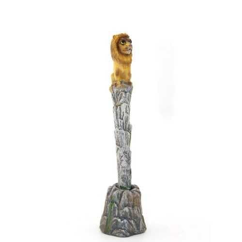 Polyester Aslan Figürlü Tükenmez Kalem