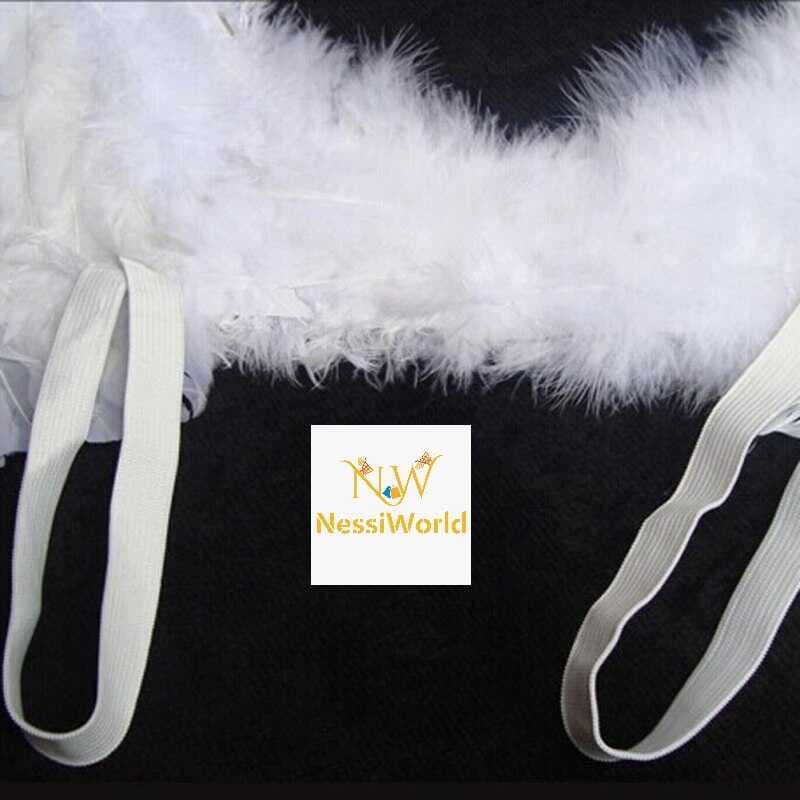 Beyaz Renkli Orta Boy Çocuk Melek Kanadı 30x45 cm