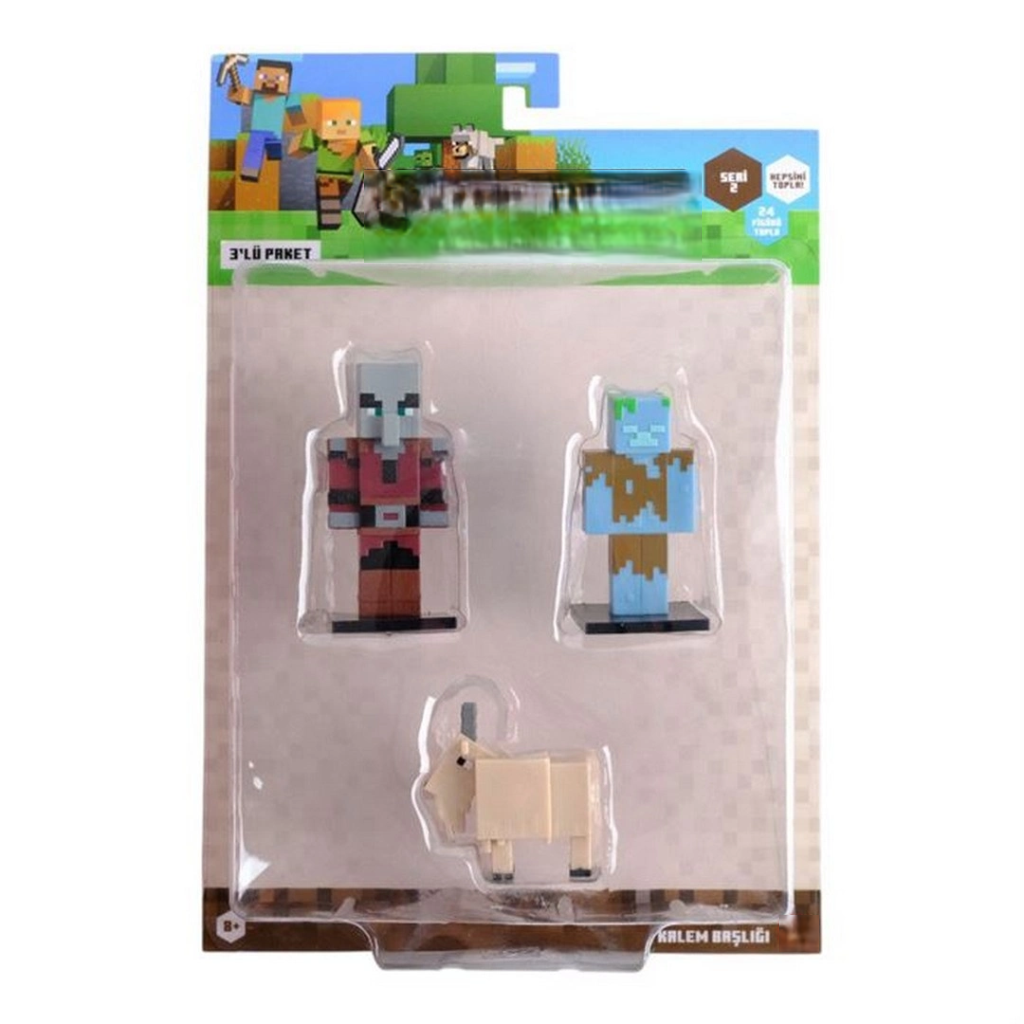 3D Toppeez 3'lü Figür Seti Seri 2