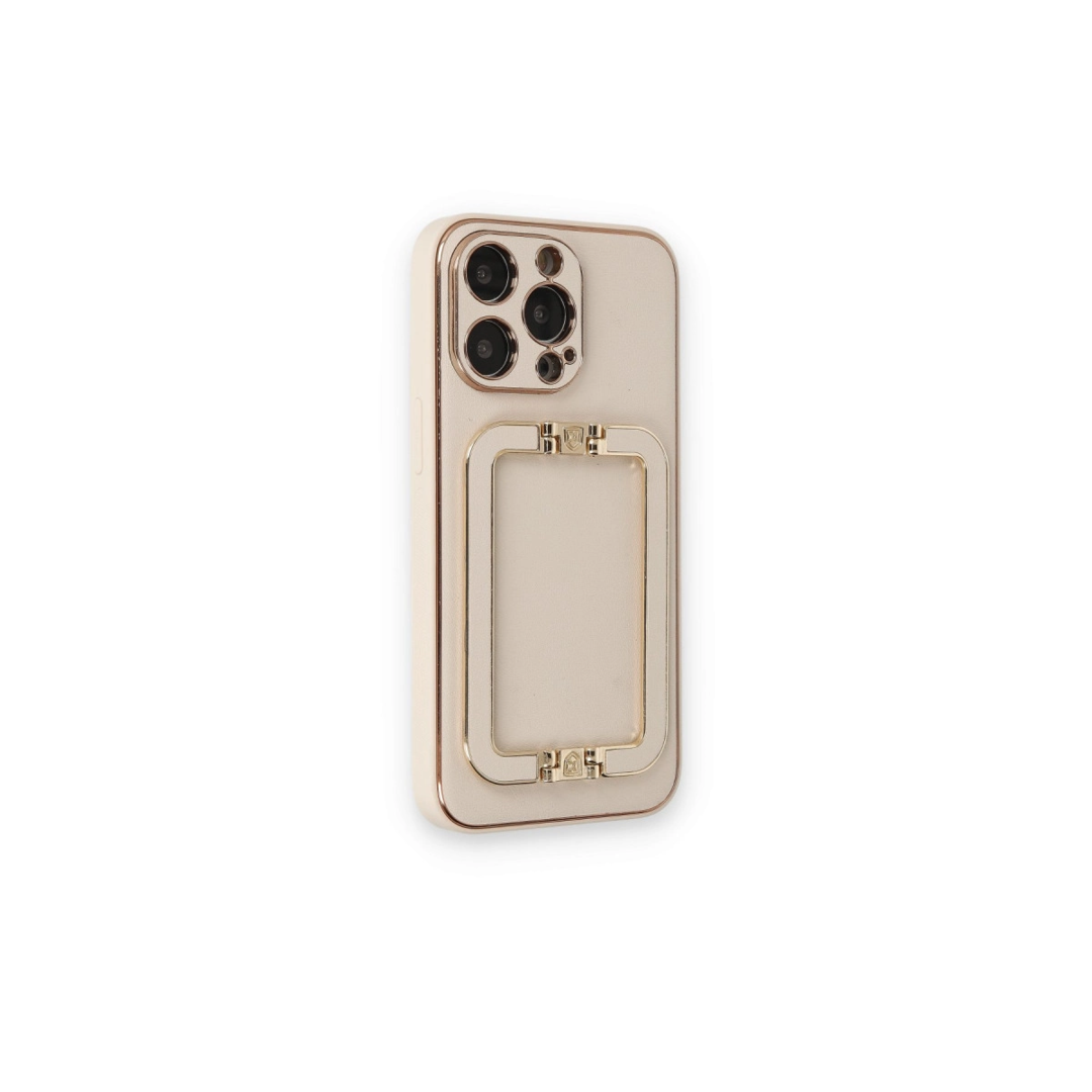 Apple İphone 14 Pro Max Kılıf Coco Elit Kapak - Gold