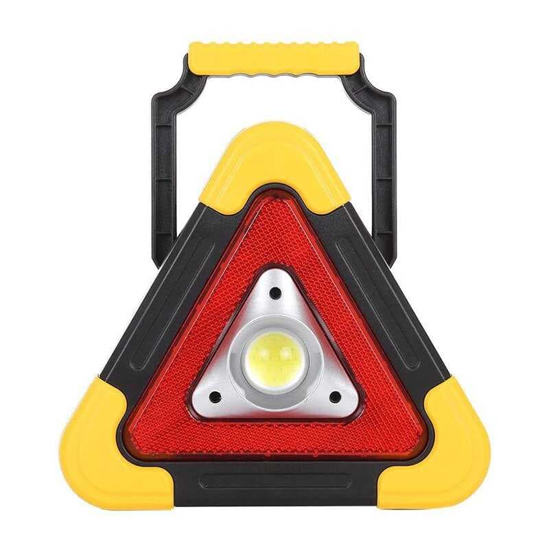 500 LUMEN SOLAR ŞARJLI ÇOK FONKSİYONLU REFLEKTÖR IŞIKLI İKAZ LAMBASI (4767)