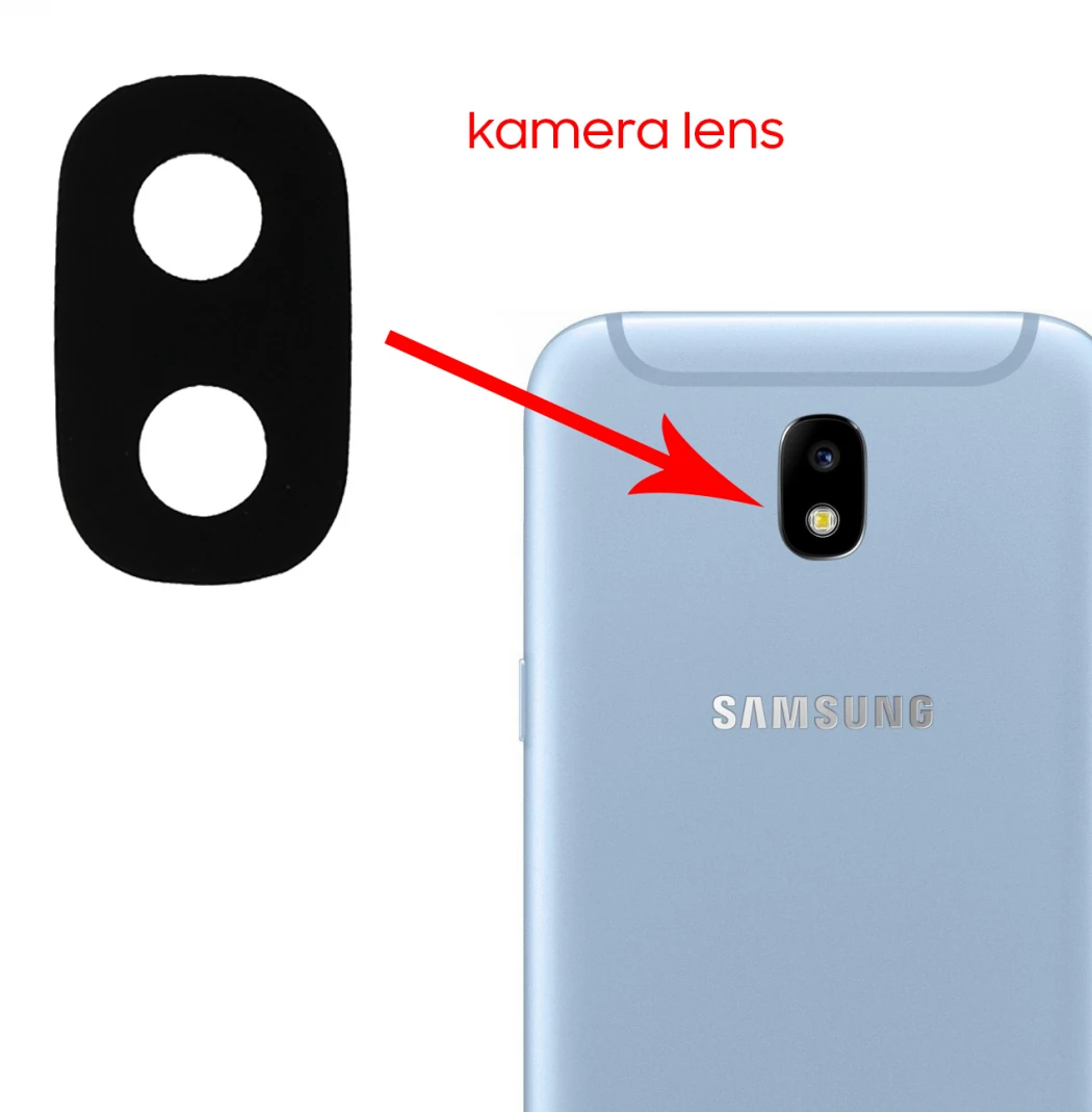 Galaxy J330 J3 2017 J530 J5 2017 J730 J7 2017 İçin Kamera Lens Kapak-(5775)