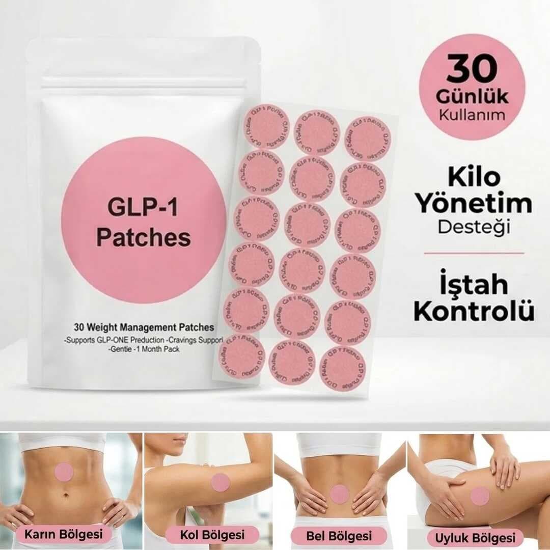 30 Adet Kilo Yönetimi Destek Bantları – İştah Kontrolü ve Günlük Wellness Desteği (5430)