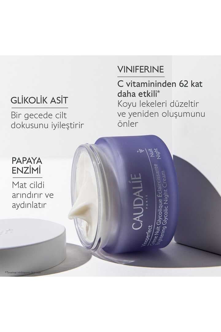 Caudalie Vinoperfect Leke Karşıtı Glikolik Gece Bakım Kremi 50 Ml 03236