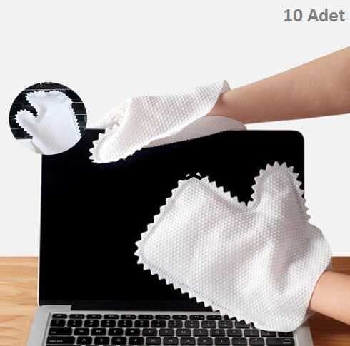 Nessiworld Çok Amaçlı Temizlik Eldiveni Toz Alma Bezi 10 Adet