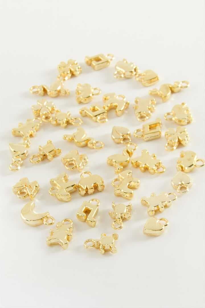 Karışık Tek Kulplu Metal Bileklik ve Kolye Ucu Aparatı 1 Adet