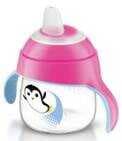 Avent Yeni Penguen Damlatmaz Bardak - 6m+ 200 Ml - Pembe
