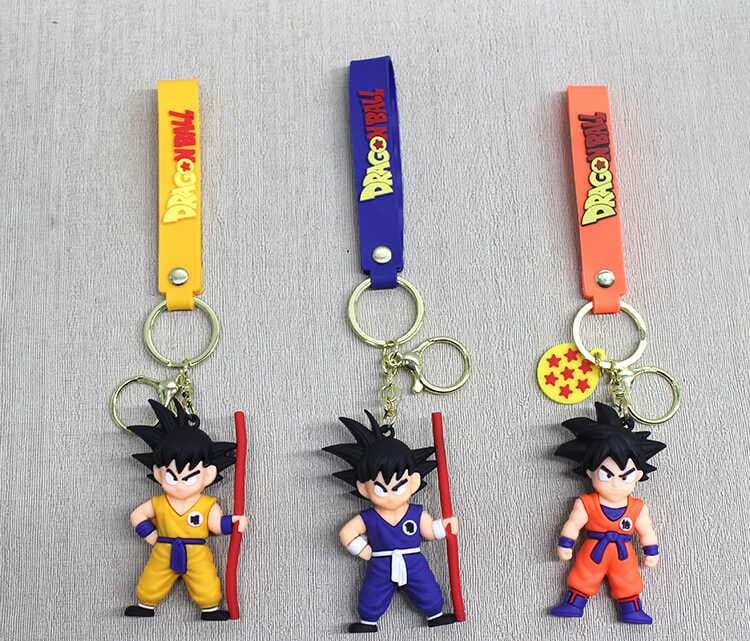 Dragon Ball Silikon Anahtarlık