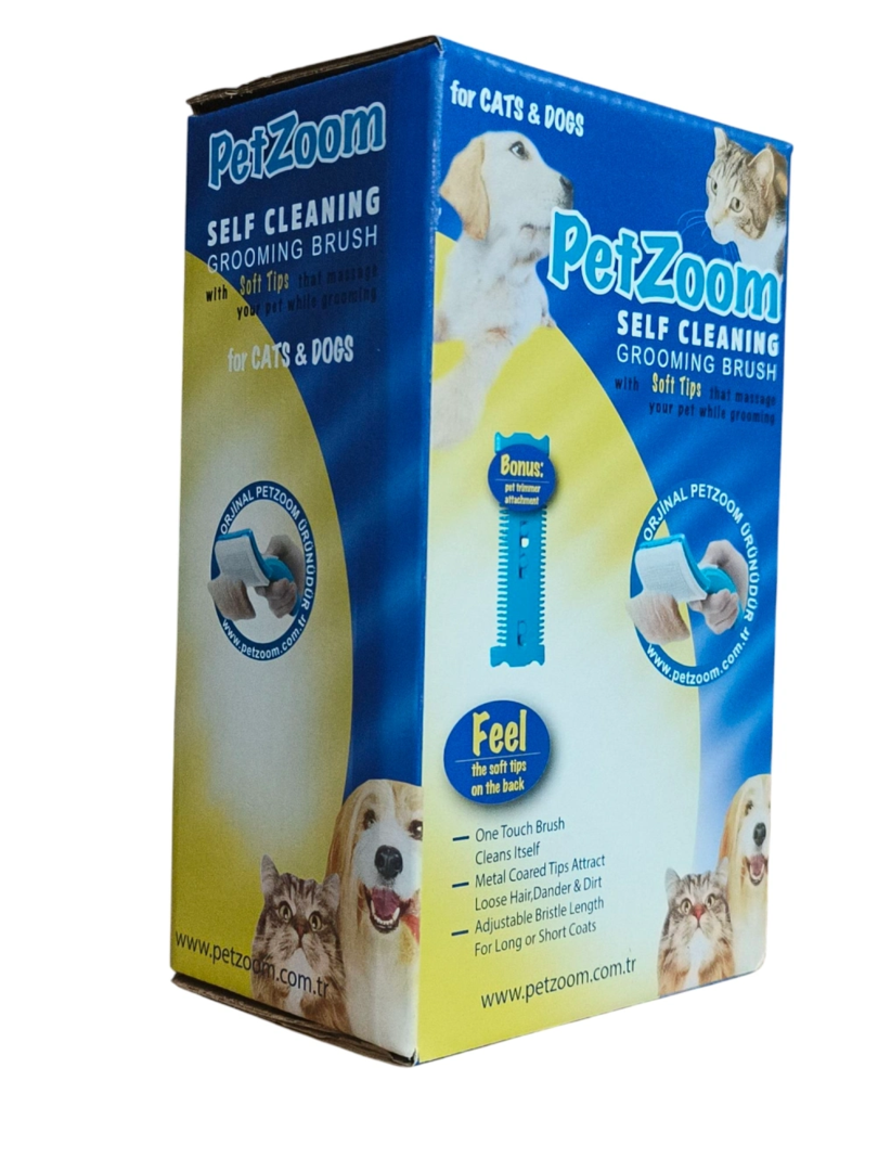 Lüks Basmalı Kedi Köpek Tarağı – Tüy Toplama Ve Temizleme, Ergonomik, Kolay Kullanım