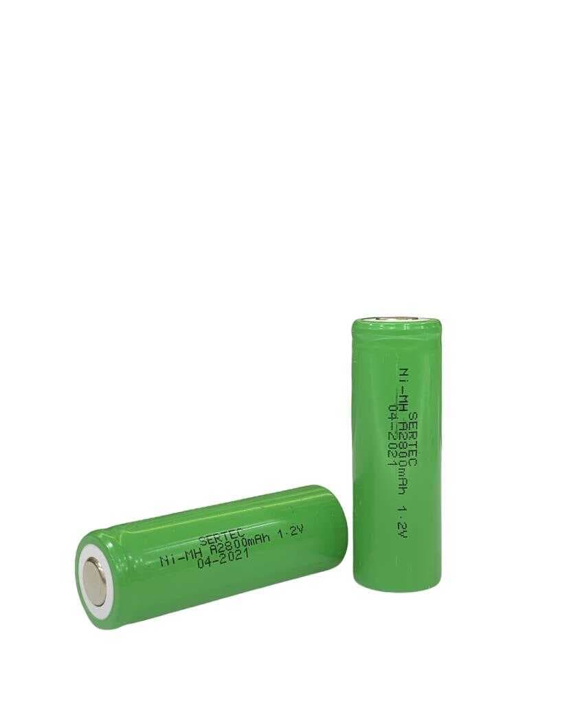 1.2V 2800 Mah - A Size - Ni-MH Şarjlı Pil - Başsız / Flat Head (477477)