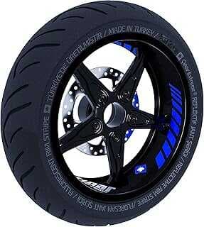 Çıar Extreme Gp Racig İç Jat Şeridi Sticker Reflektif, Floresa, Özel Rekler Reflektif Mavi