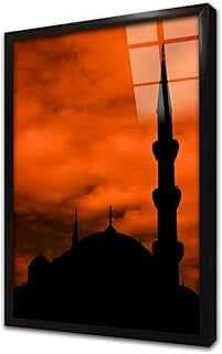 İstabul Çerçeveli Cam Tablo 60x90 cm CA16383