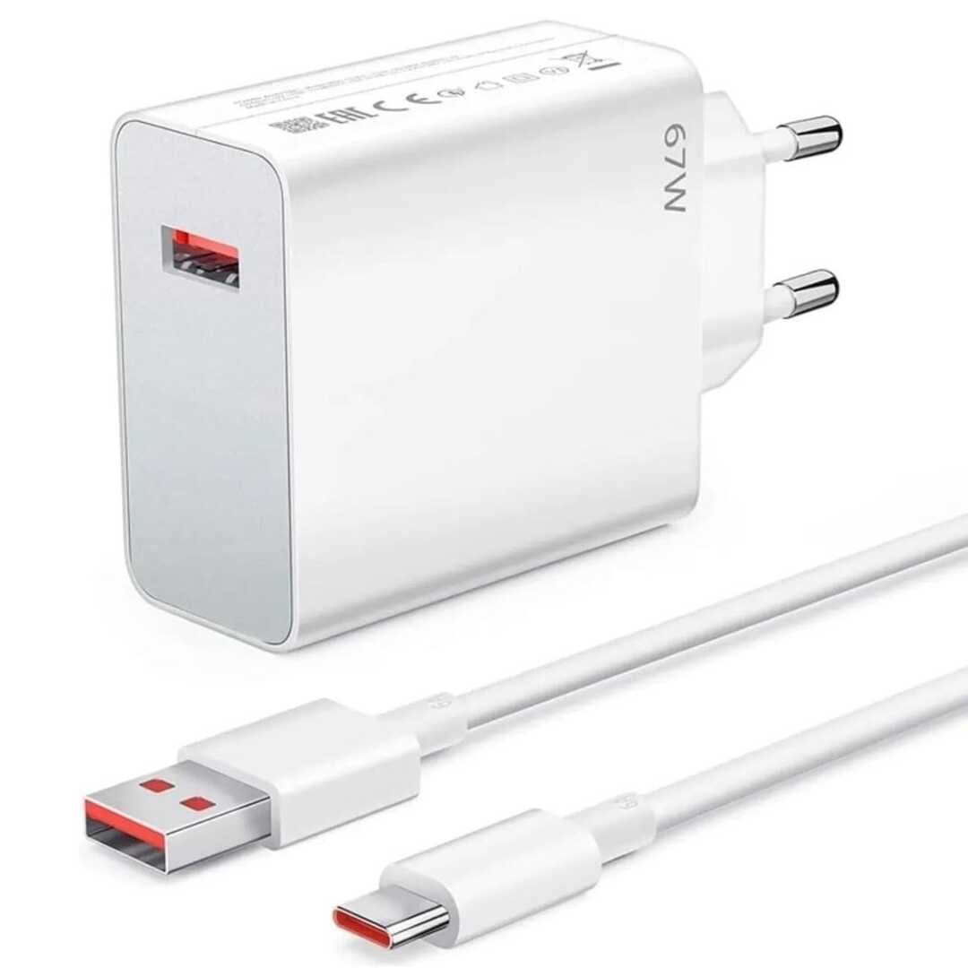 67W Hızlı Şarj Adaptörü USB to Type-C – PD Destekli, Akıllı Hızlı Şarj Başlığı, Güvenli Güç Adaptörü (5430)