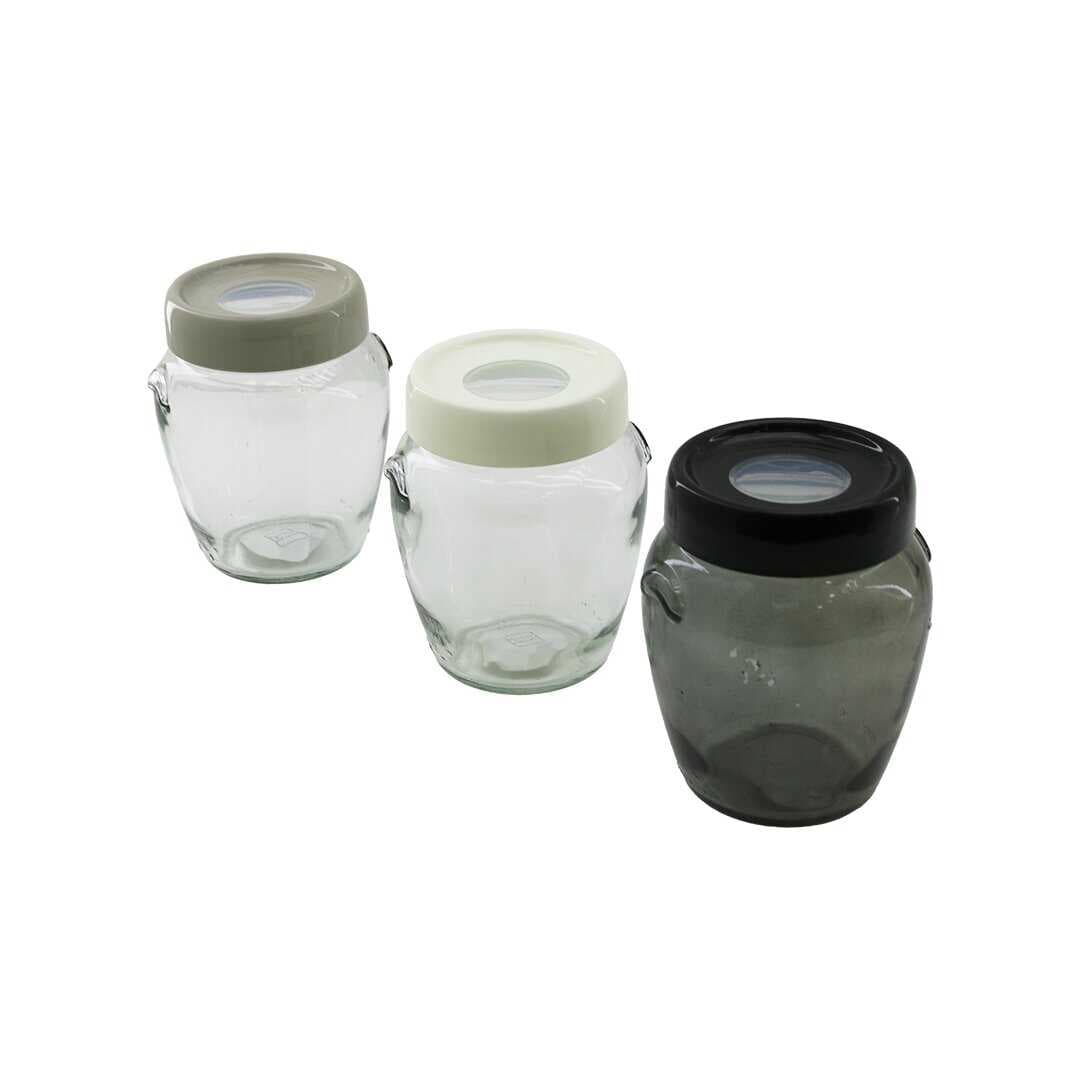 Cam Kavanoz - 580 ml - Şeffaf