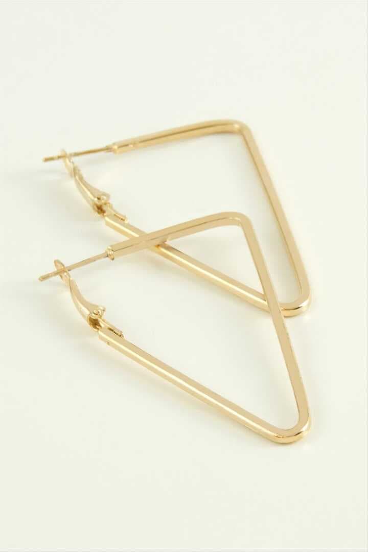 Üçgen Halka Küpe 5 cm