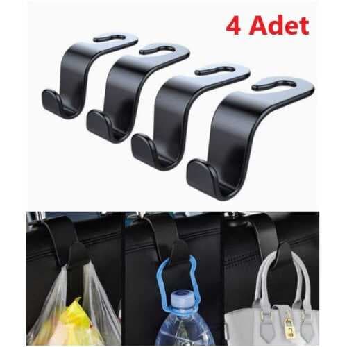 4  Adet Araba Koltuk Arkası Askı